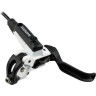 Тормоз дисковый SHIMANO M506, BL-M506(ЛЕВ)/BR-M447(ПЕР.), ПЛАСТ. КОЛ., 1000мм, ЦВ. БЕЛЫЙ EM506MFPRA100