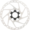 Тормозной диск SHIMANO RT64, 203мм, C.LOCK, с стопорным кольцом, внешние шлицы ESMRT64LEC